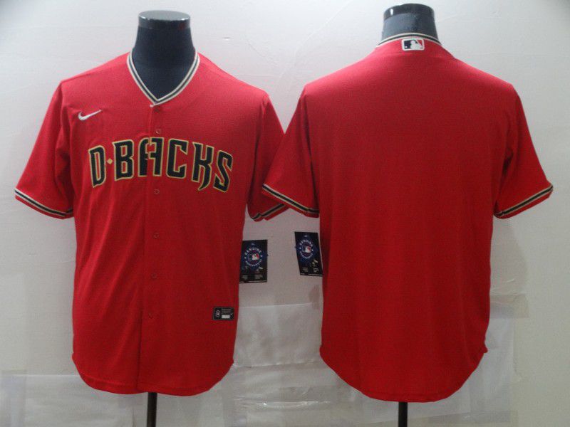 Men Arizona Diamondback Blank Red Game Nike MLB Jerseys->seattle mariners->MLB Jersey